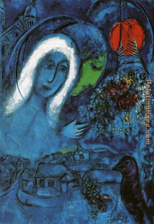 Marc Chagall Le Champ de Mars